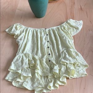 Free People Mint Julep Tee
